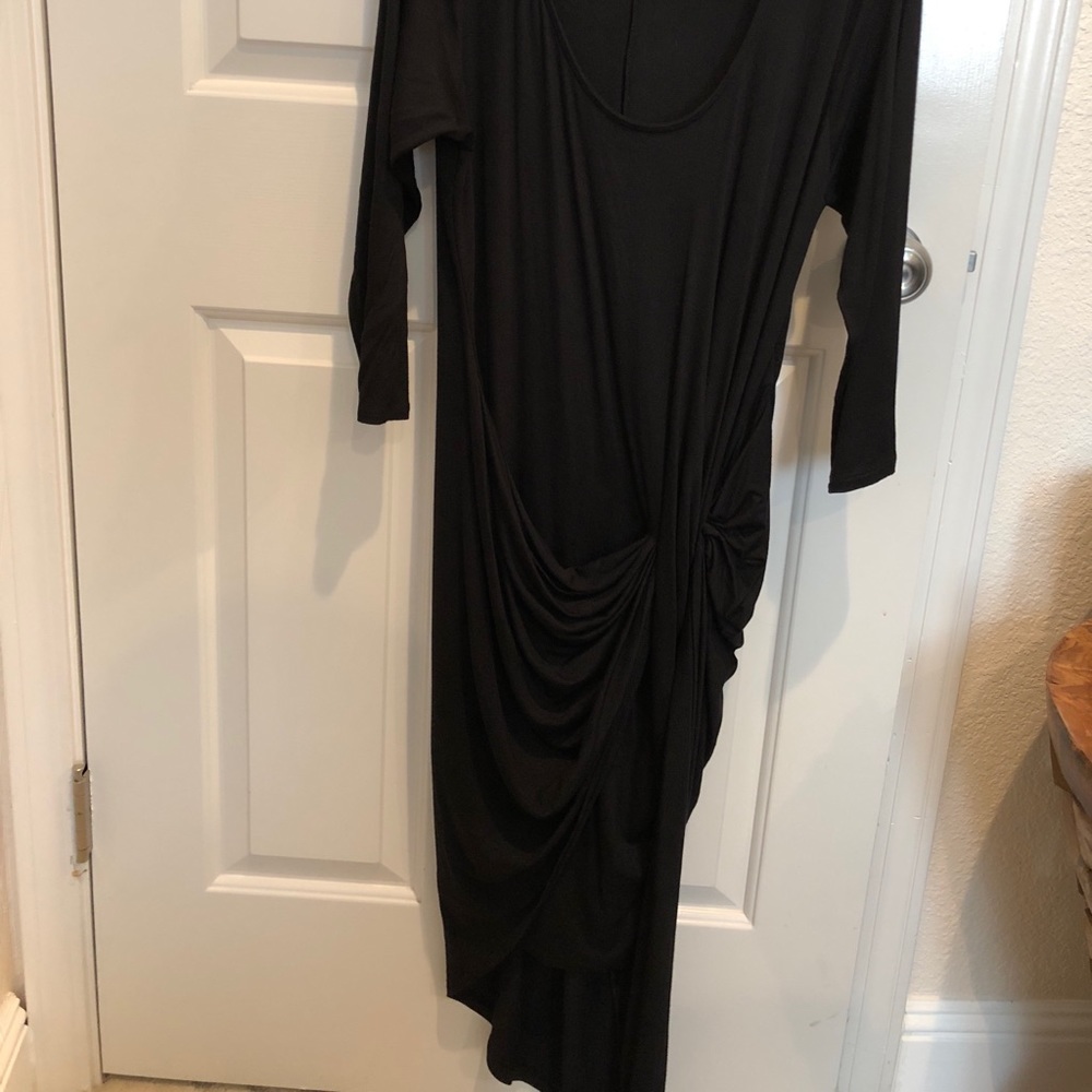 Black sexy cocktail dress